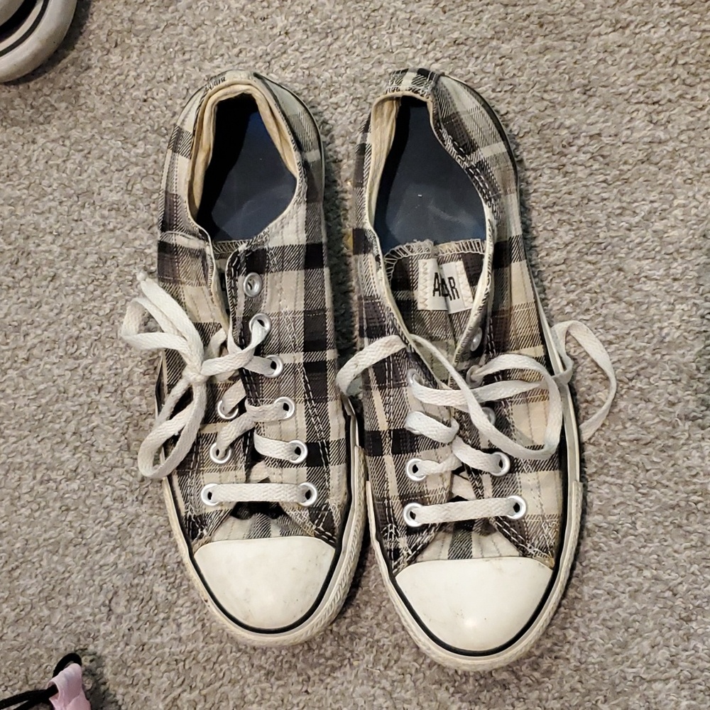 Converse Plaid